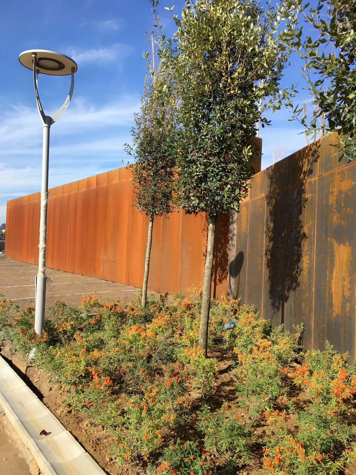 Corten Duvar ve Peyzaj Uygulaması
