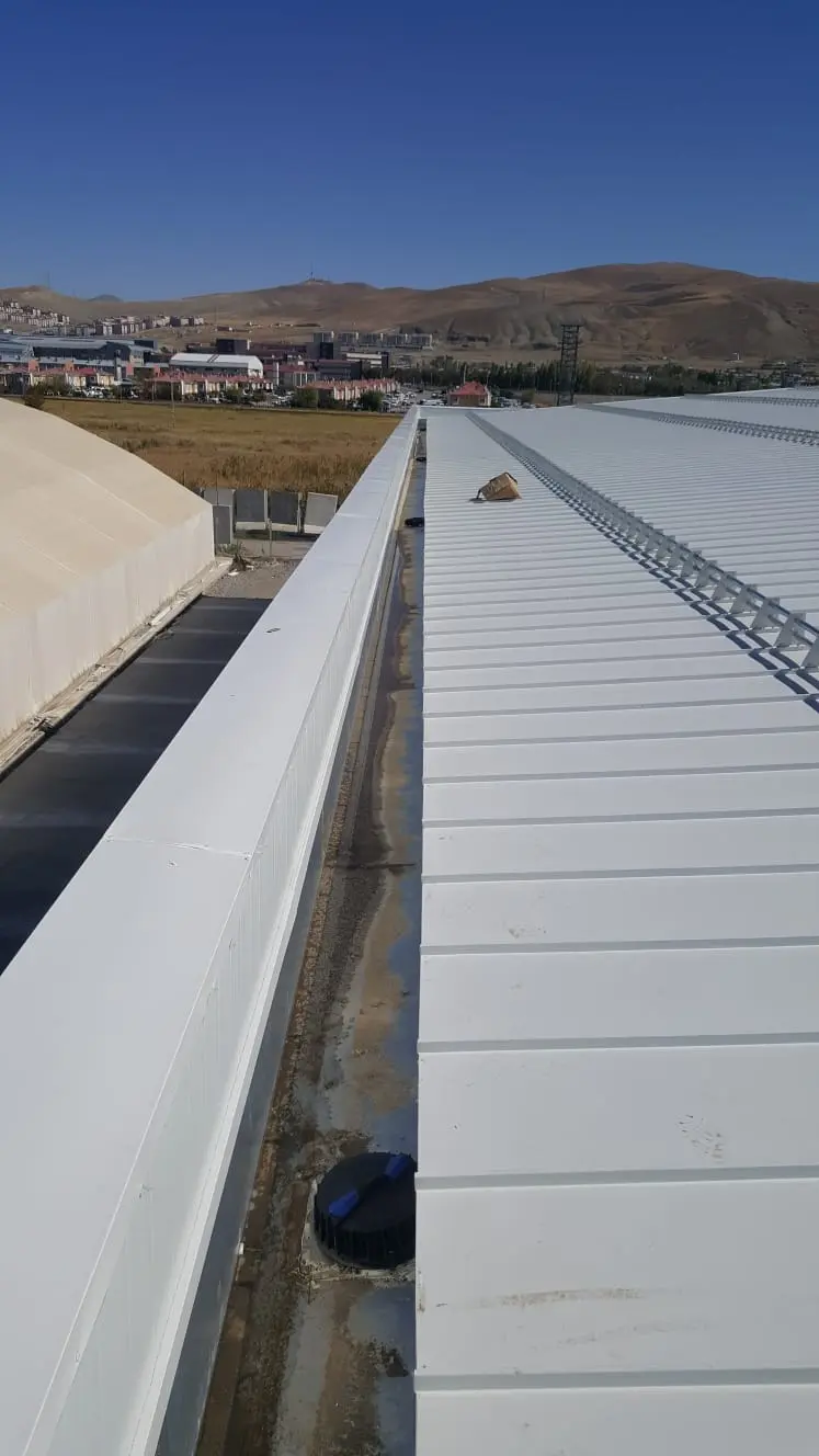 Galvaniz Dere ve Tahliye Detayı