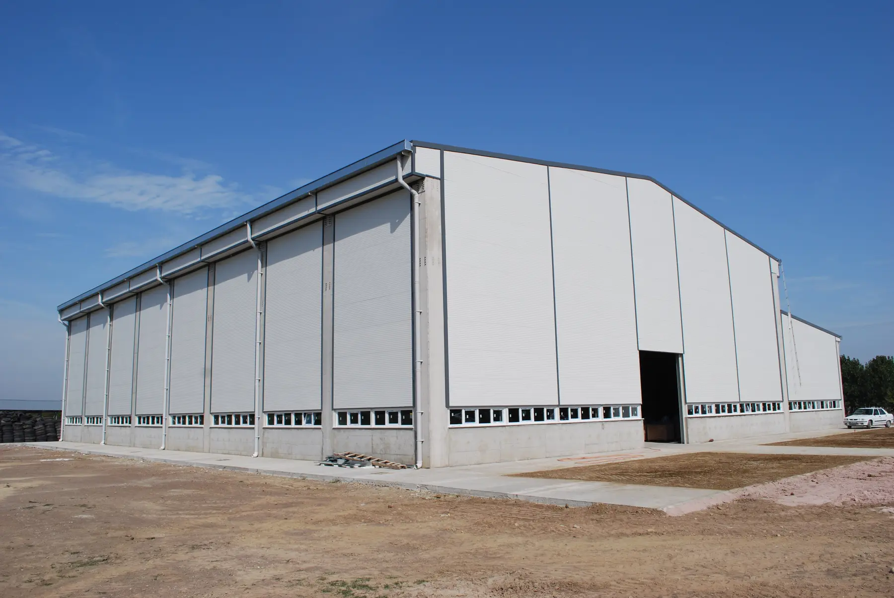 Panel Çatı ve Cepheli Yapı